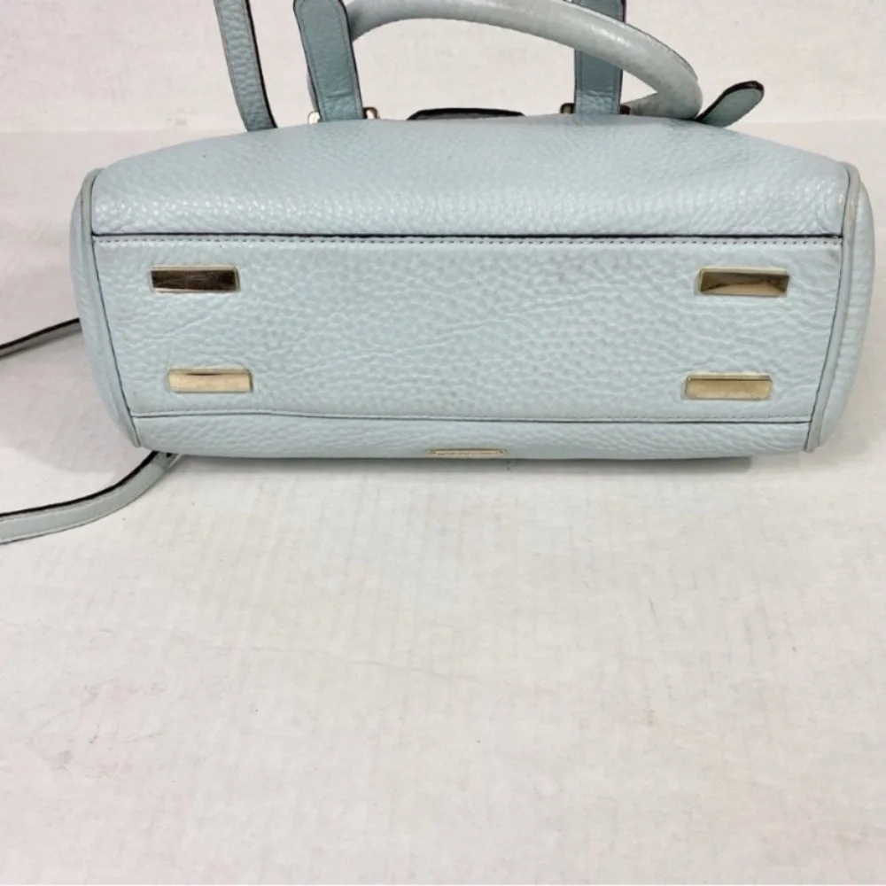 REBECCA MINKOFF Jules Satchel Light Blue